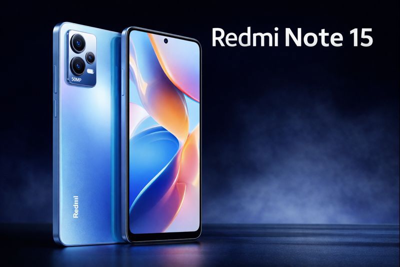 Redmi Note 15 smartphone design and features